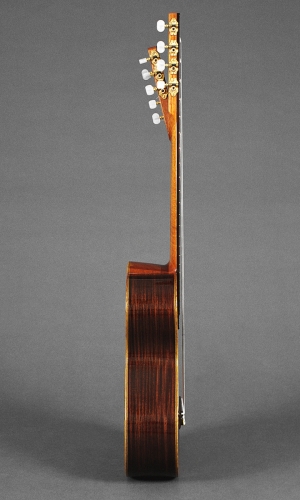 Violão 11 cordas, faixas e fundo em Palissandro da Índia (Dalbergia latifolia), braço de Cedro com tensor, espessura do braço do violão.jpg